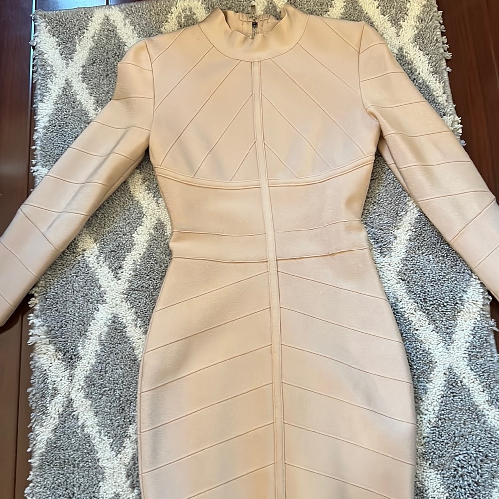 Size small champagne color dress